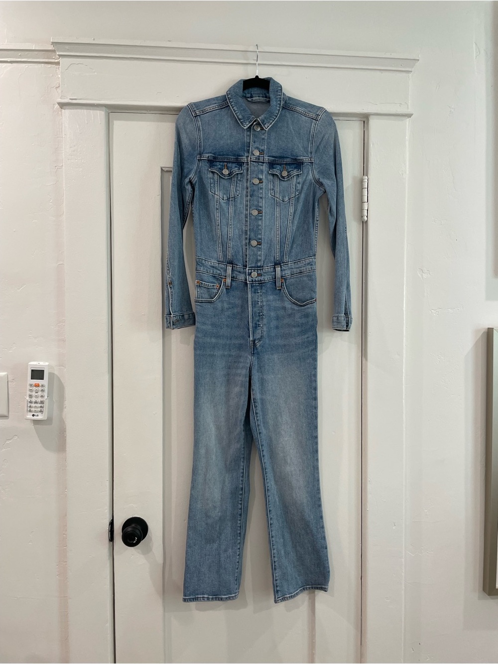 Levi's Light Blue Denim Jumpsuit